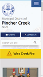 Mobile Screenshot of mdpinchercreek.ab.ca